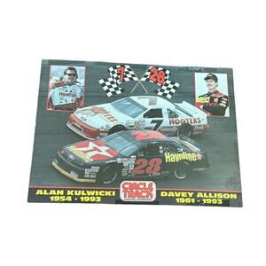NASCAR Alan Kulwicki #7 Davey Allison #28 Racing In Memory Stats‎ Track READ